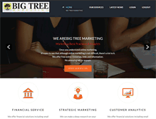 Tablet Screenshot of bigtreemarketing.com